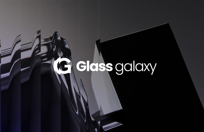 Glass galaxy
